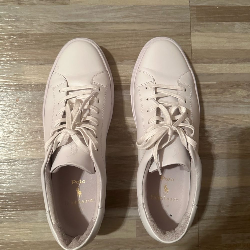 Polo leather sneaker